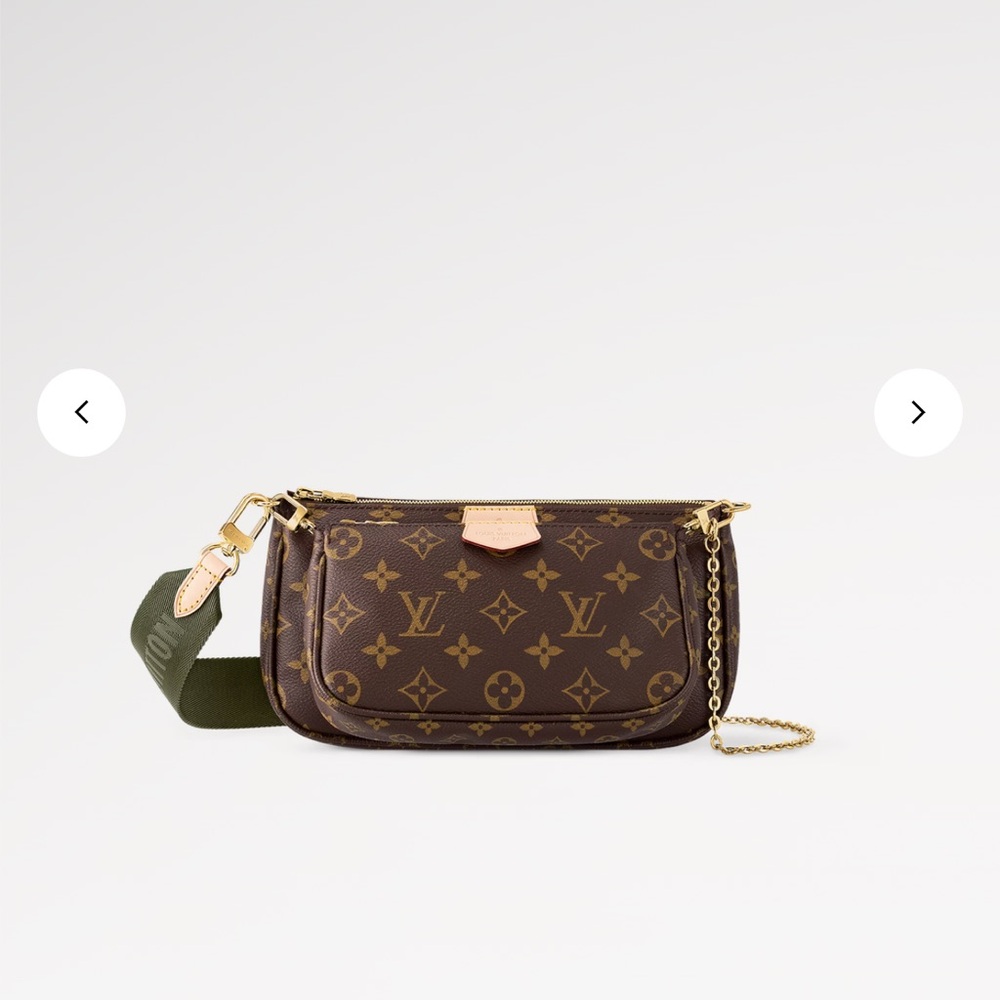 Louis Vuitton Multi Pochette in Khaki